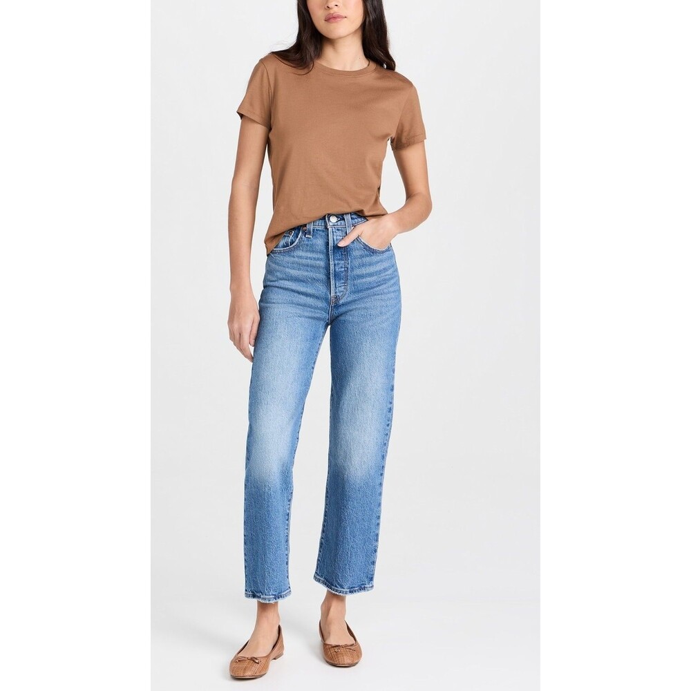 Levis Premium Jeans Women's Sz 30 Ribcage Straight Ankle
